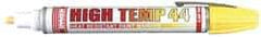 Dykem - Yellow Oil-Based Paint Marker - Broad Tip, High Temp Ink - Apex Tool & Supply