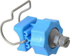 Bete Fog Nozzle - 1" Pipe, 65° Spray Angle, Grade 303 Polypropylene/Stainless Steel, Snap Release Nozzle System - 3.16 Gal per min at 100 psi, 0.109" Orifice Diam - Apex Tool & Supply