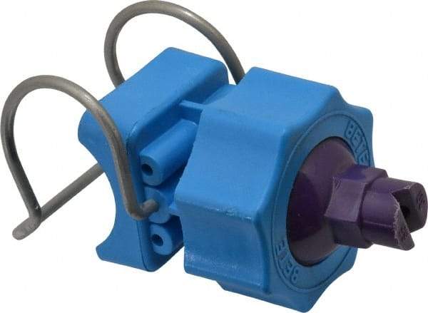 Bete Fog Nozzle - 1" Pipe, 65° Spray Angle, Grade 303 Polypropylene/Stainless Steel, Snap Release Nozzle System - 4.74 Gal per min at 100 psi, 0.141" Orifice Diam - Apex Tool & Supply