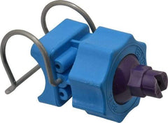 Bete Fog Nozzle - 1" Pipe, 65° Spray Angle, Grade 303 Polypropylene/Stainless Steel, Snap Release Nozzle System - 4.74 Gal per min at 100 psi, 0.141" Orifice Diam - Apex Tool & Supply