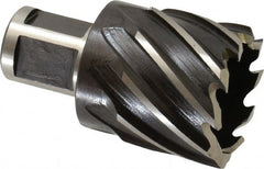 Milwaukee Tool - 1-3/8" Diam x 1" Deep High Speed Steel Annular Cutter - Apex Tool & Supply