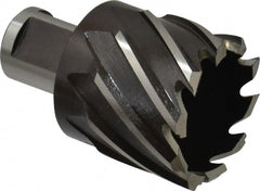 Milwaukee Tool - 1-1/2" Diam x 1" Deep High Speed Steel Annular Cutter - Apex Tool & Supply