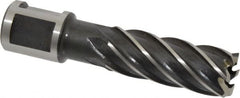 Milwaukee Tool - 11/16" Diam x 2" Deep High Speed Steel Annular Cutter - Apex Tool & Supply