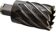 Milwaukee Tool - 1-9/16" Diam x 2" Deep High Speed Steel Annular Cutter - Apex Tool & Supply