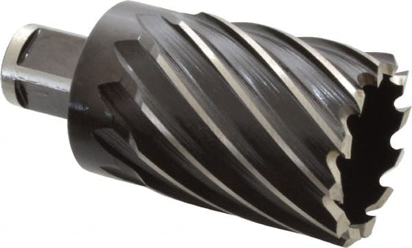 Milwaukee Tool - 1-5/8" Diam x 2" Deep High Speed Steel Annular Cutter - Apex Tool & Supply