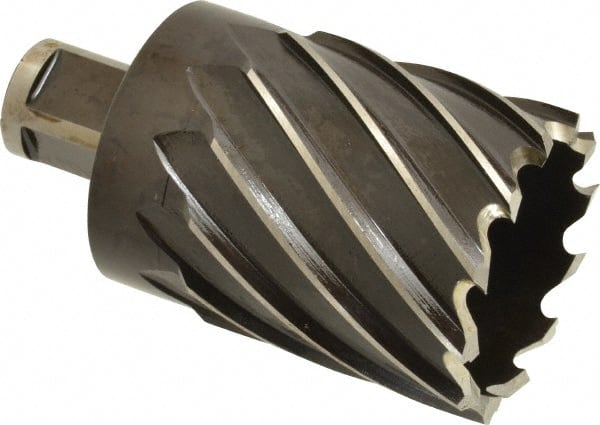 Milwaukee Tool - 1-7/8" Diam x 2" Deep High Speed Steel Annular Cutter - Apex Tool & Supply