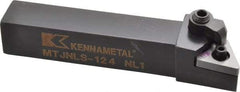 Kennametal - MTJN, Left Hand Cut, 3° Lead Angle, 3/4" Shank Height x 3/4" Shank Width, Negative Rake Indexable Turning Toolholder - 4-1/2" OAL, TN..43. Insert Compatibility, Series Kenloc - Apex Tool & Supply