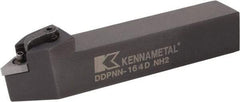 Kennametal - MDPN, Neutral Cut, 0° Lead Angle, 1-1/4" Shank Height x 1-1/4" Shank Width, Negative Rake Indexable Turning Toolholder - 6" OAL, DN..54. Insert Compatibility, Series Kenloc - Apex Tool & Supply