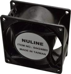 Value Collection - 115 Volts, AC, 30 CFM, Square Tube Axial Fan - 0.11 Amp Rating, 2,680 to 3,150 RPM, 3.15" High x 3.15" Wide x 1-1/2" Deep - Apex Tool & Supply
