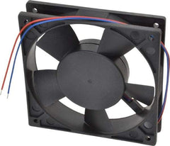 Value Collection - 12 Volts, DC, 88.3 CFM, Square Tube Axial Fan - 0.33 Amp Rating, 2,700 to 3,000 RPM, 4.72" High x 4.72" Wide x 1" Deep - Apex Tool & Supply