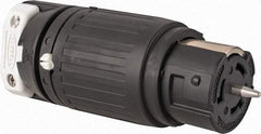 Hubbell Wiring Device-Kellems - 125/250 VAC, 50 Amp, NonNEMA Configuration, Industrial Grade, Self Grounding Connector - 1 Phase, 3 Poles, IP20, 0.83 to 1-1/4 Inch Cord Diameter - Apex Tool & Supply