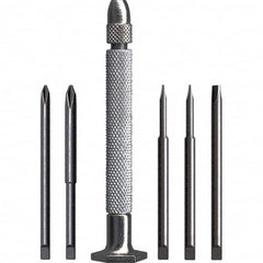 Moody Tools - Precision & Specialty Screwdrivers Type: Precision Phillips/Slotted Screwdriver Overall Length Range: 3" - 6.9" - Apex Tool & Supply