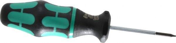 Wera - 1 Piece, 0.6 Max N/m, Torx Preset Torque Limiting Screwdriver - 7-1/2" OAL - Apex Tool & Supply