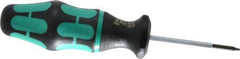 Wera - 1 Piece, 0.6 Max N/m, Torx Preset Torque Limiting Screwdriver - 7-1/2" OAL - Apex Tool & Supply