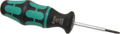 Wera - 1 Piece, 1.4 Max N/m, TorxPlus Preset Torque Limiting Screwdriver - 7-1/2" OAL - Apex Tool & Supply