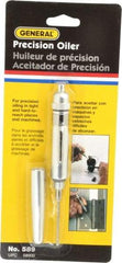 General - Spout, Precision-Needle Oiler - 2-1/4" Long Needle, Aluminum Body - Apex Tool & Supply