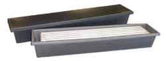 Bayhead Products - 64.5" Long x 12" Wide x 1" High Gray Lid - For Use with KW2 - Apex Tool & Supply