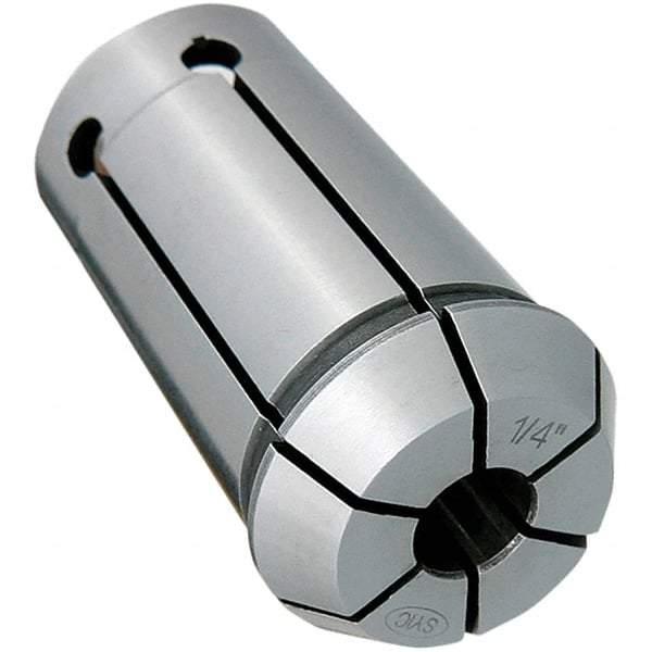 Techniks - SYOZ25 12mm Single Angle Collet - 0.0004" TIR, 2.047" OAL, 1.38" Overall Diam - Exact Industrial Supply