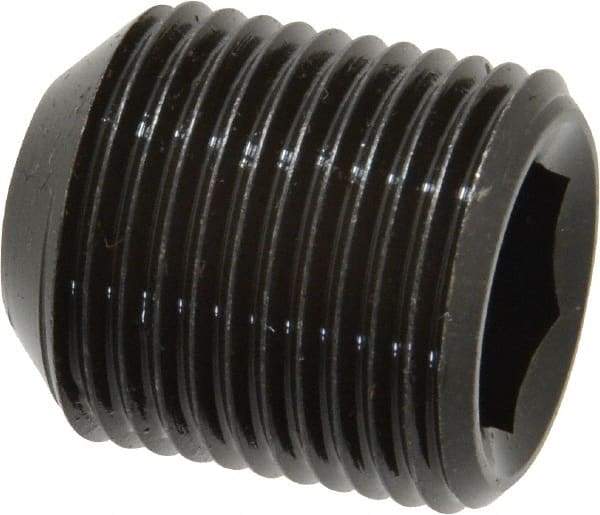 Value Collection - 7/8-14 UNF, 1" OAL, Cup Point Set Screw - Grade ASTM F912 Alloy Steel, 1/2" Key - Apex Tool & Supply