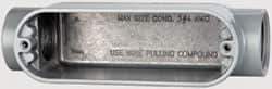 Cooper Crouse-Hinds - 1 Gang, (2) 1" Knockouts, Aluminum Rectangle Outlet Body - 6.44" Overall Height x 1.74" Overall Width x 1.9" Overall Depth - Apex Tool & Supply