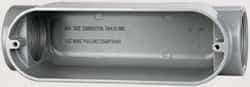 Cooper Crouse-Hinds - 1 Gang, (2) 2" Knockouts, Aluminum Rectangle Outlet Body - 10.71" Overall Height x 3.1" Overall Width x 3.41" Overall Depth - Apex Tool & Supply