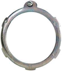 Cooper Crouse-Hinds - 2" Trade, Steel Threaded Rigid/Intermediate (IMC) Conduit Locknut - Noninsulated - Apex Tool & Supply