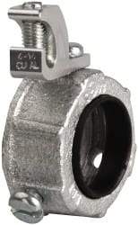 Cooper Crouse-Hinds - 1" Trade, Malleable Iron Threaded Rigid/Intermediate (IMC) Conduit Bushing - Partially Insulated - Apex Tool & Supply