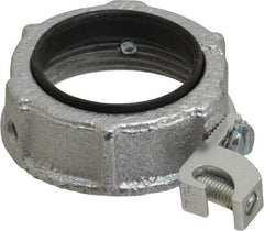 Cooper Crouse-Hinds - 1-1/2" Trade, Malleable Iron Threaded Rigid/Intermediate (IMC) Conduit Bushing - Partially Insulated - Apex Tool & Supply