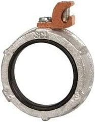 Cooper Crouse-Hinds - 2" Trade, Malleable Iron Threaded Rigid/Intermediate (IMC) Conduit Bushing - Partially Insulated - Apex Tool & Supply