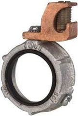 Cooper Crouse-Hinds - 1-1/2" Trade, Malleable Iron Threaded Rigid/Intermediate (IMC) Conduit Bushing - Partially Insulated - Apex Tool & Supply