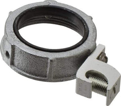 Cooper Crouse-Hinds - 2" Trade, Malleable Iron Threaded Rigid/Intermediate (IMC) Conduit Bushing - Partially Insulated - Apex Tool & Supply