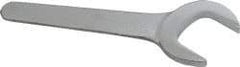 Proto - 1-1/2" Standard Service Open End Wrench - 7-5/8" OAL, Single End, Satin Finish, 30° Head Angle - Apex Tool & Supply