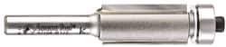 Amana Tool - 1/2" Cut Diam, 1" Length of Cut, 2 Flute Flush Trim Edge Profile Router Bit - Carbide-Tipped, 1/4" Shank Diam, 2-5/8" OAL, Uncoated - Apex Tool & Supply