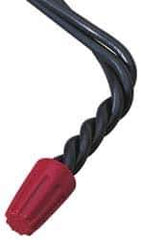Ideal - 2, 14 to 4, 12 AWG, 600 Volt, Flame Retardant, Standard Twist on Wire Connector - Red, 221°F - Apex Tool & Supply