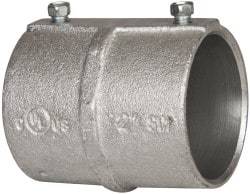 Cooper Crouse-Hinds - 2" Trade, Malleable Iron Set Screw Rigid/Intermediate (IMC) Conduit Coupling - Noninsulated - Apex Tool & Supply