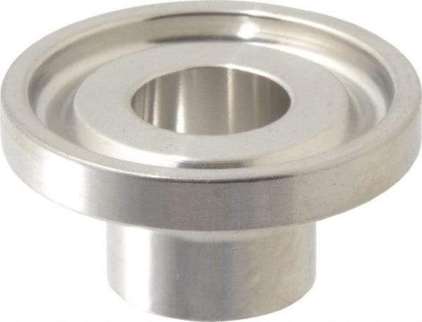 VNE - 1/2", Clamp Style, Sanitary Stainless Steel Pipe Short Welding Ferrule - Tube OD Connection, Grade 316/316L - Apex Tool & Supply