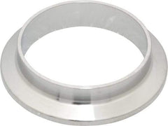 VNE - 2", Clamp Style, Sanitary Stainless Steel Pipe Short Welding Ferrule - Tube OD Connection, Grade 304 - Apex Tool & Supply