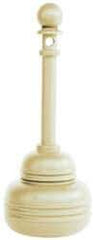 Eagle - 5 Qt Polyethylene Cigarette & Cigar Receptacle - 37-3/4" High - Apex Tool & Supply