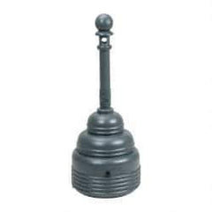 Eagle - 4 Gal Polyethylene Cigarette & Cigar Receptacle - 43-1/4" High - Apex Tool & Supply