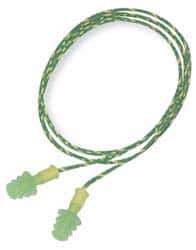 Howard Leight - Reusable, Corded, 27 dB, Flange Earplugs - Green, 100 Pairs - Apex Tool & Supply