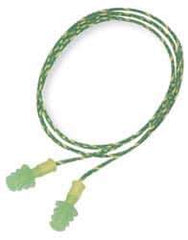Howard Leight - Reusable, Corded, 27 dB, Flange Earplugs - Green, 100 Pairs - Apex Tool & Supply