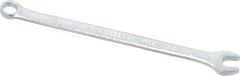 Proto - 1/4" 12 Point Offset Combination Wrench - 15° Offset Angle, 4-7/8" OAL, Steel, Satin Finish - Apex Tool & Supply