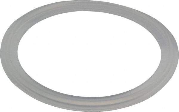 VNE - 3", Clamp Style, Sanitary Silicone Pipe Gasket - Tube OD Connection - Apex Tool & Supply