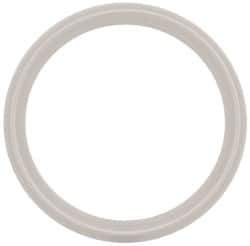 VNE - 4", Clamp Style, Sanitary Silicone Pipe Gasket - Tube OD Connection - Apex Tool & Supply
