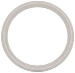 VNE - 4", Clamp Style, Sanitary Silicone Pipe Gasket - Tube OD Connection - Apex Tool & Supply