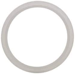 VNE - 4", Clamp Style, Sanitary PTFE Pipe Gasket - Tube OD Connection - Apex Tool & Supply