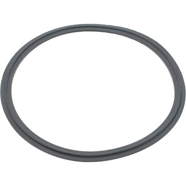 VNE - 6", Clamp Style, Sanitary Buna-N Pipe Gasket - Tube OD Connection - Apex Tool & Supply