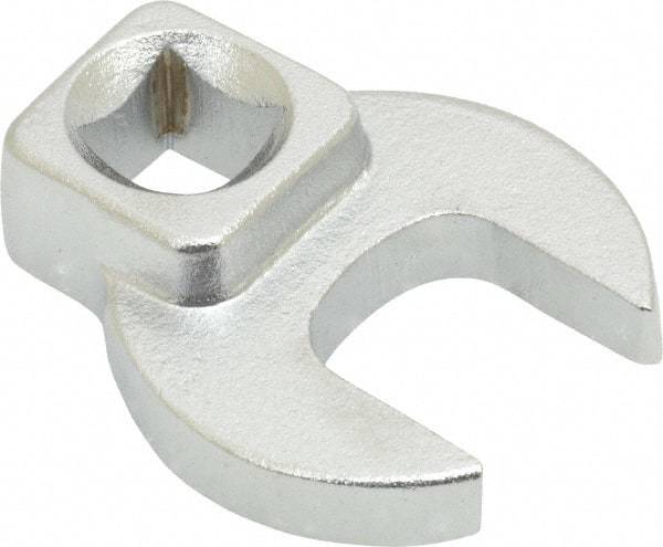 Blackhawk by Proto - 16mm 3/8" Drive Satin Open End Crowfoot Wrench - 1.6" OAL - Apex Tool & Supply
