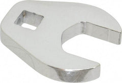 Proto - 13/16" 3/8" Drive Chrome Open End Crowfoot Wrench - 1.72" Head Diam x 1/4" Head Thickness - Apex Tool & Supply