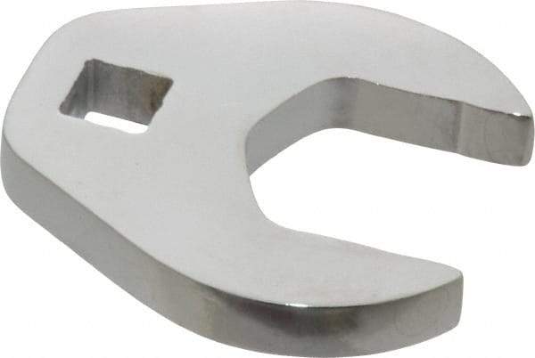 Proto - 1" 3/8" Drive Chrome Open End Crowfoot Wrench - 2.04" Head Diam x 0.38" Head Thickness - Apex Tool & Supply